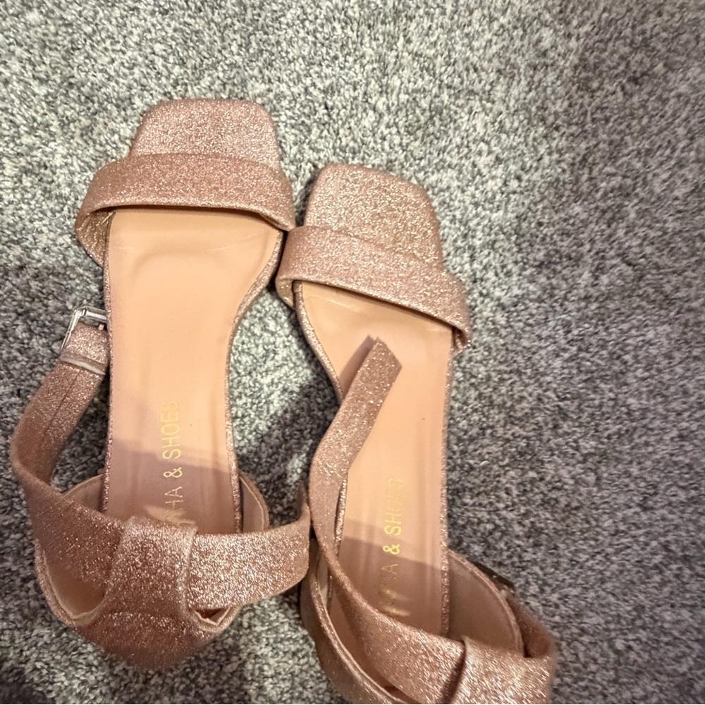 Elegant Glittery heels